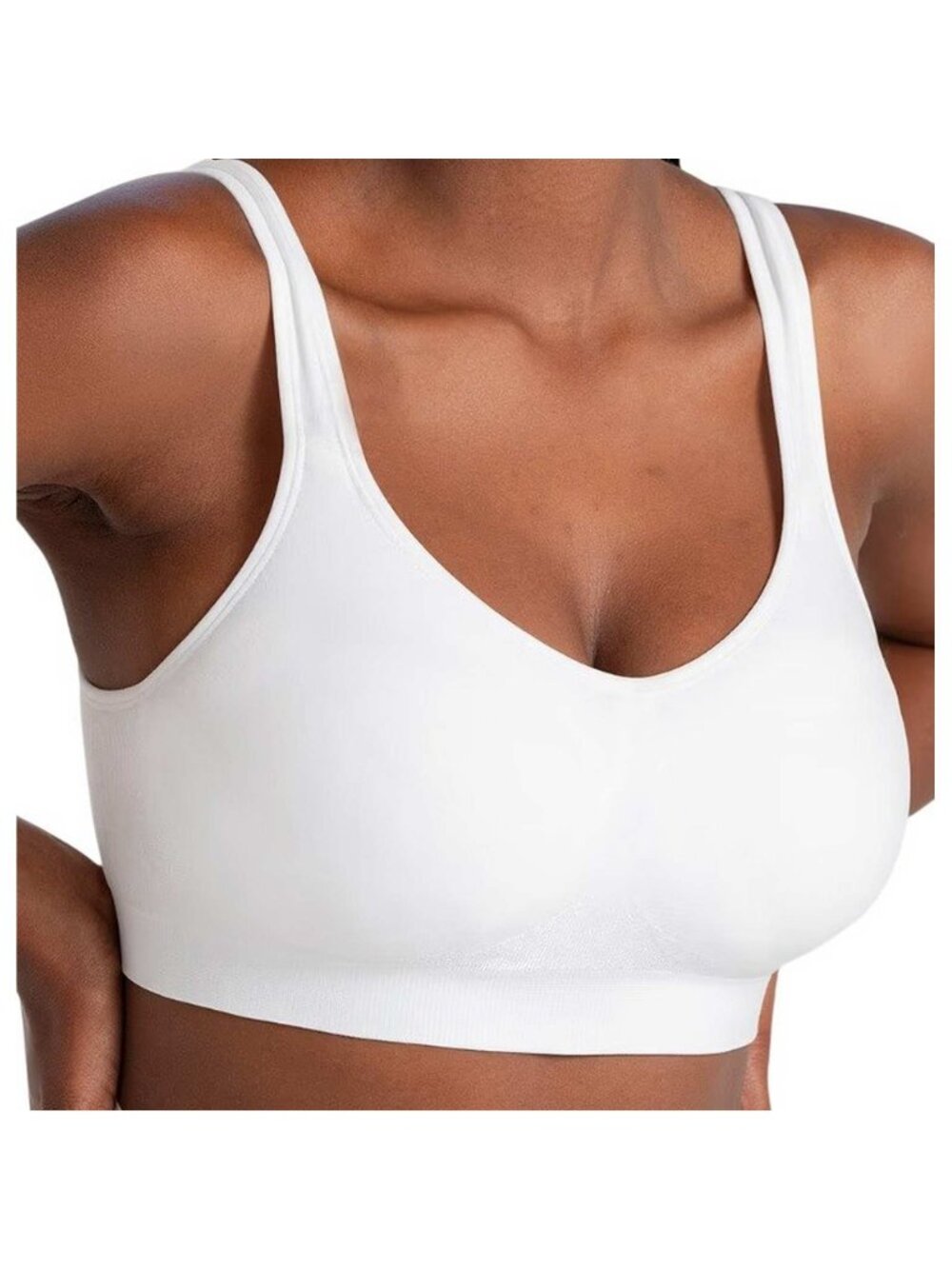 Truekind by Shapermint Everyday Comfort Straps Wireless Shaping Bra 3XL (888)